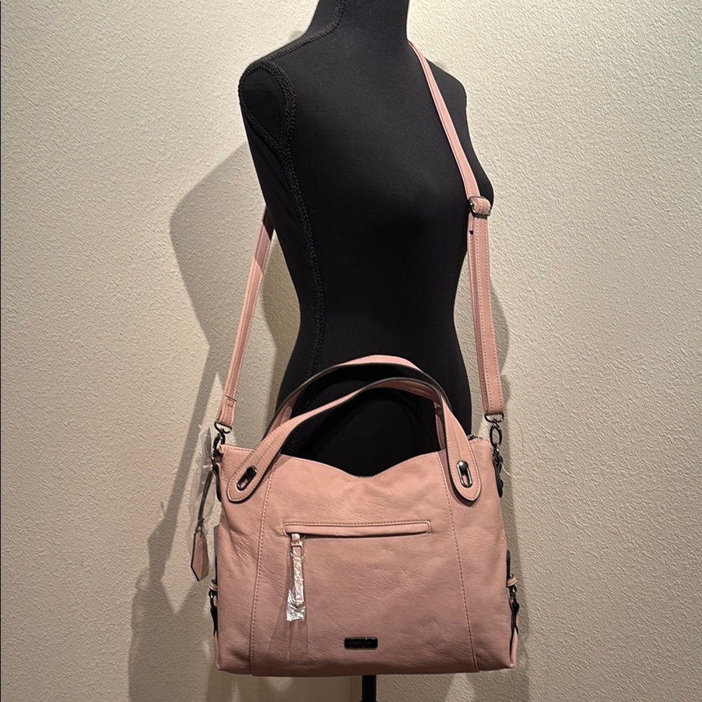 Jessica Simpson Powder Blush Roxanne Satchel